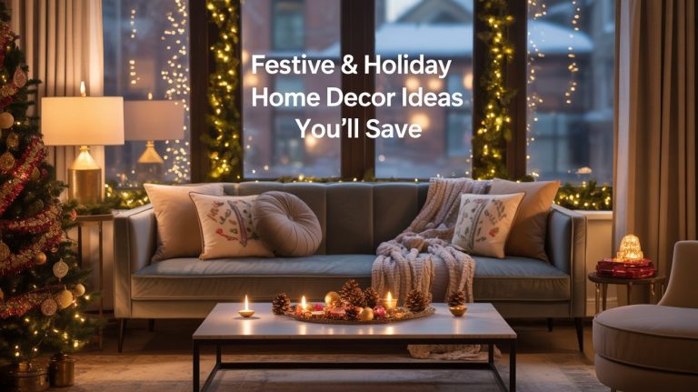 Festive & Holiday Home Decor Ideas to Transform Your Space (Christmas, Eid, Diwali & More)