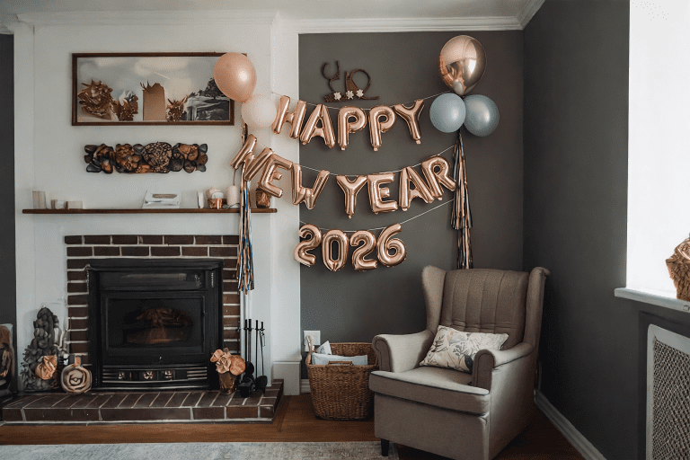 Small Space New Year Decor Ideas for Cozy & Stylish Homes