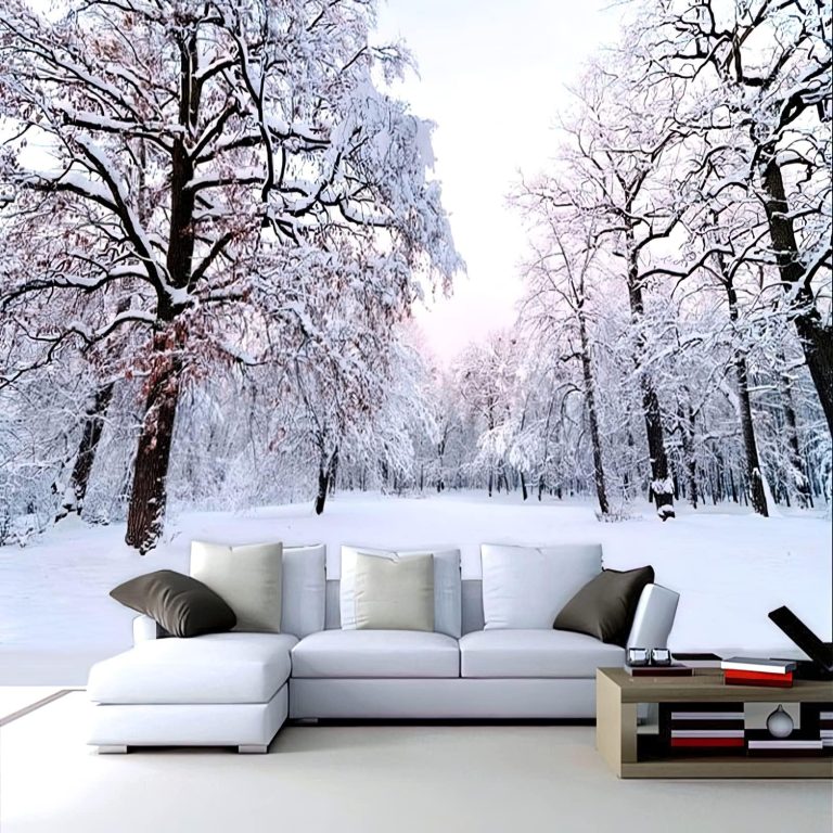 Warm and Timeless Wallpaper Winter Ideas for a Cozy Home
