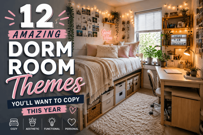 Dorm Room Themes: Creative Ideas to Make Your College Space Feel Like Home