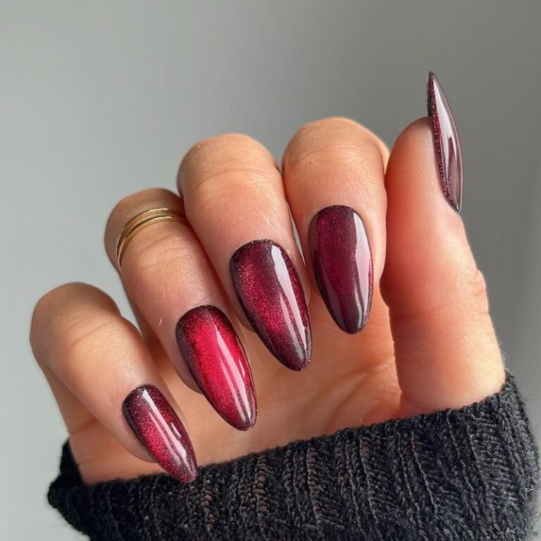 25+ Fall Cat Eye Nail Designs 2026 — The Magnetic Manicure Trend