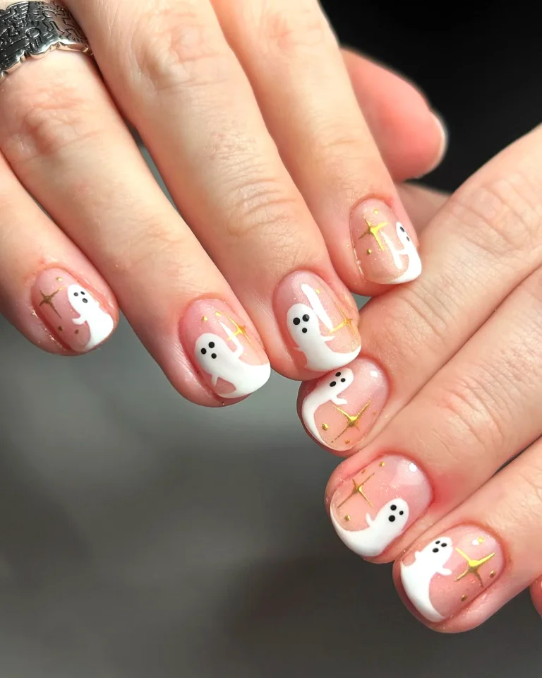 20+ Subtle Halloween Nails for Work — Office-Approved Spookiness
