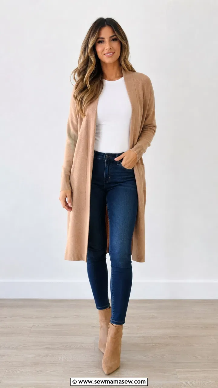 20+ Cardigan Outfits for Fall 2026 — The Layering Essential