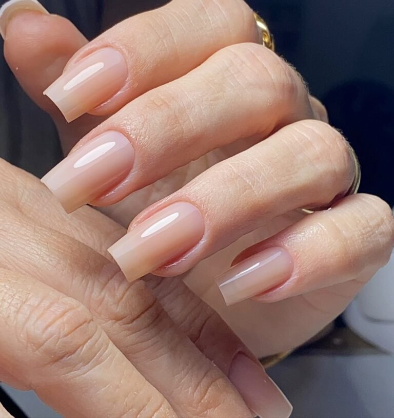 18+ Square Nail Designs for Fall Minimalists