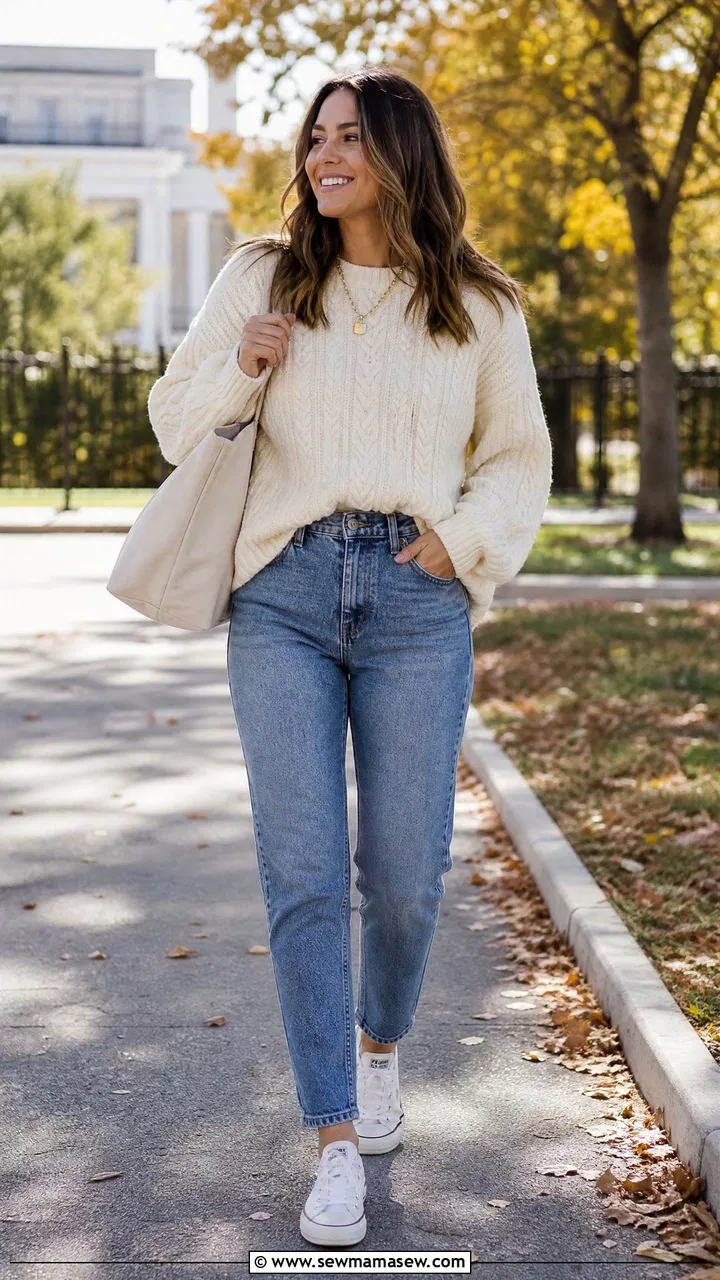 20+ Jeans and Sweater Outfits — 20 Ways to Wear the Uniform