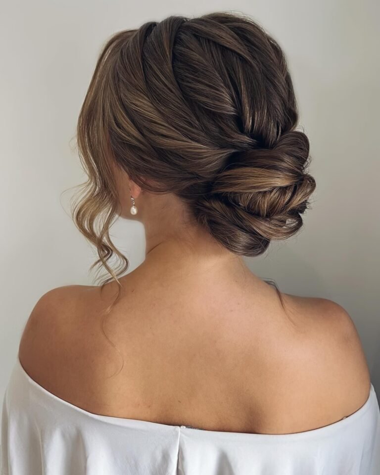 12+ Elegant Low Buns for Homecoming — Timeless and Photogenic