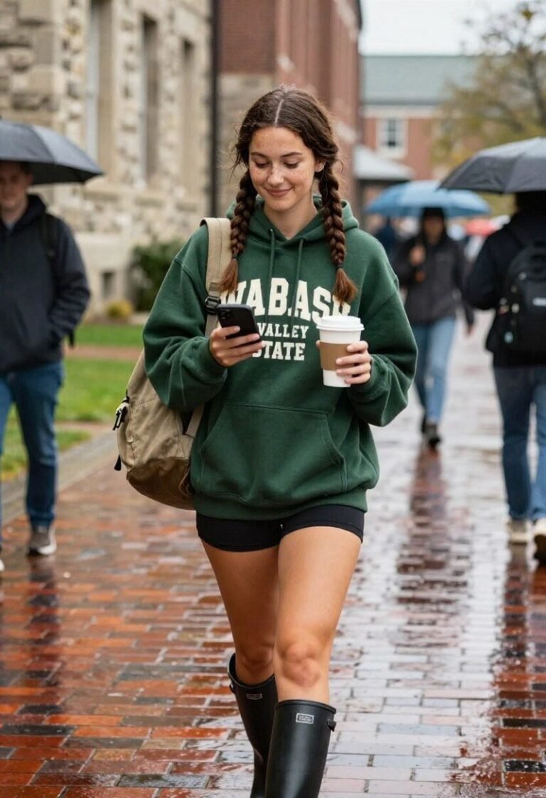 12+ Rainy Day Outfits for College Students — Dorm-to-Class Looks