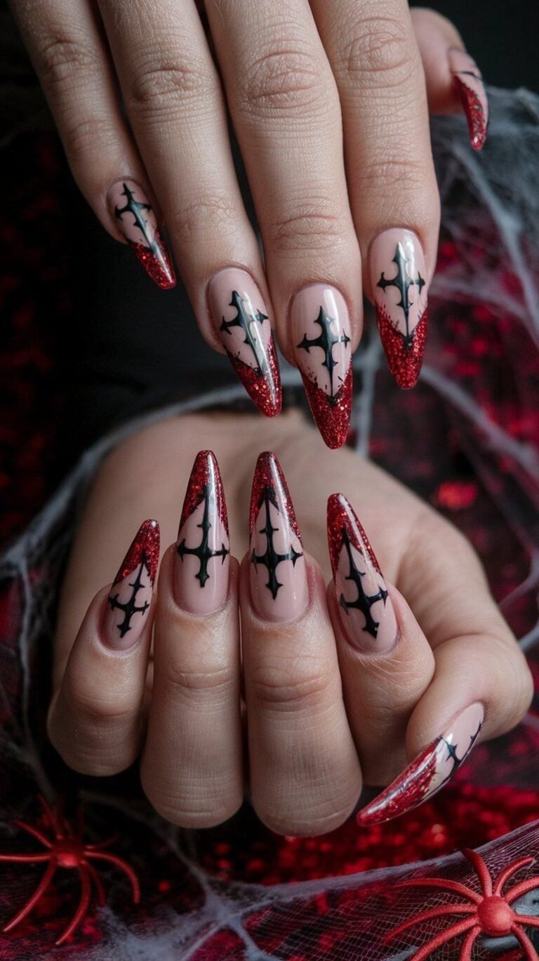 25+ Halloween Nails for Long Nails — Maximum Drama Designs