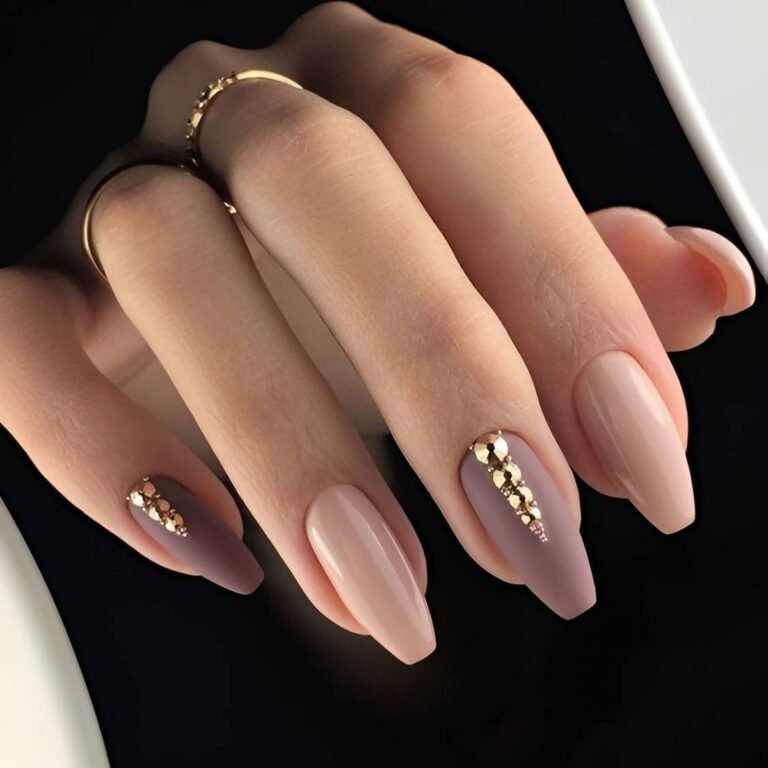 15+ Hoco Nails That Match Any Dress Color