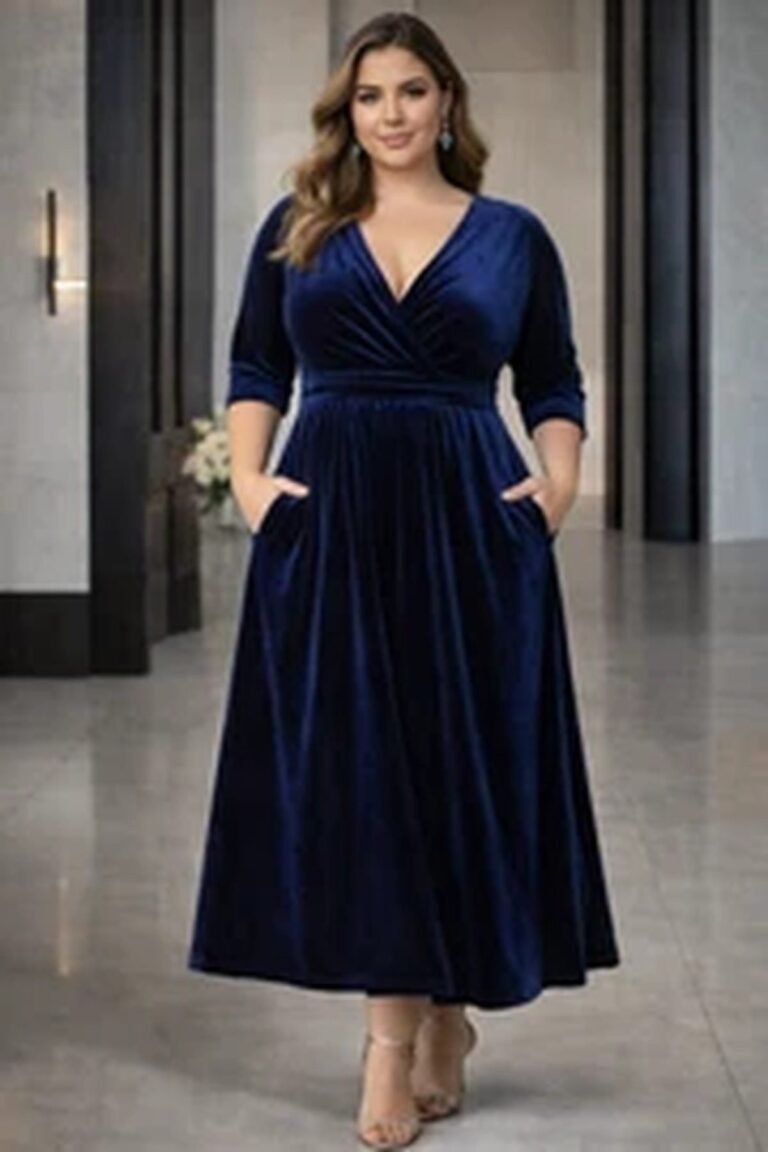 18+ Plus Size Fall Wedding Guest Outfits